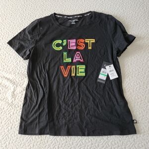 Karl Lagerfeld Black Top